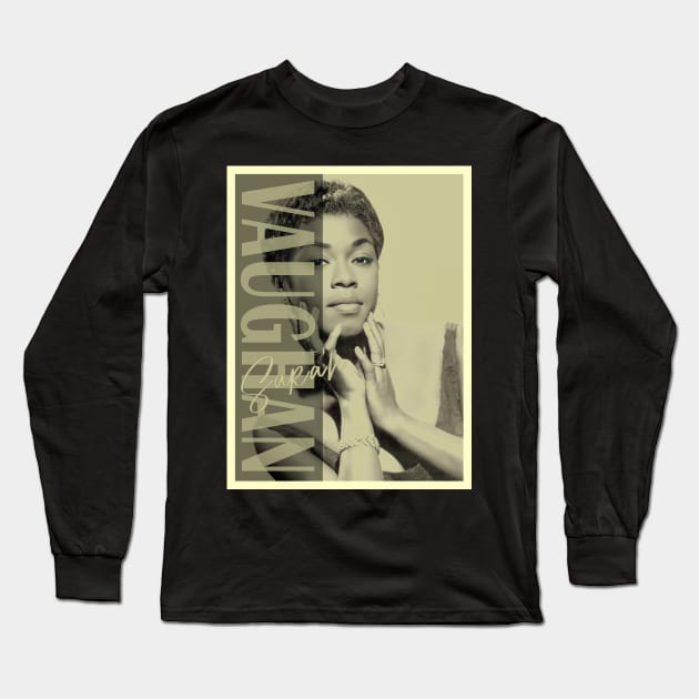 Smooth Details -  Sarah Vaughan Long Sleeve T-Shirt by Gainy Rainy